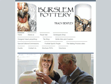 Tablet Screenshot of burslempottery.com